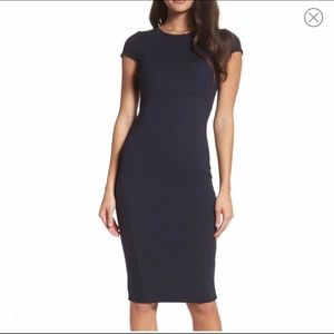 Felicity and Coco ward seamed dress midi